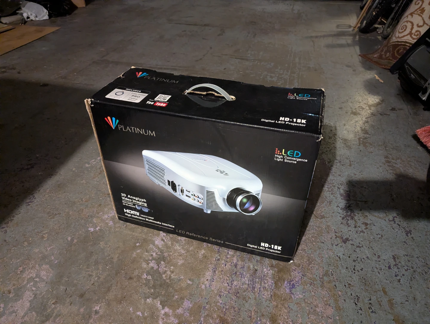 720p HDMI Projector - Platinum 18K Digital LED - photo 2