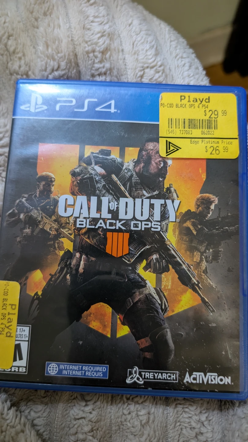 Call of Duty: Black Ops 4 PS4 Video Game