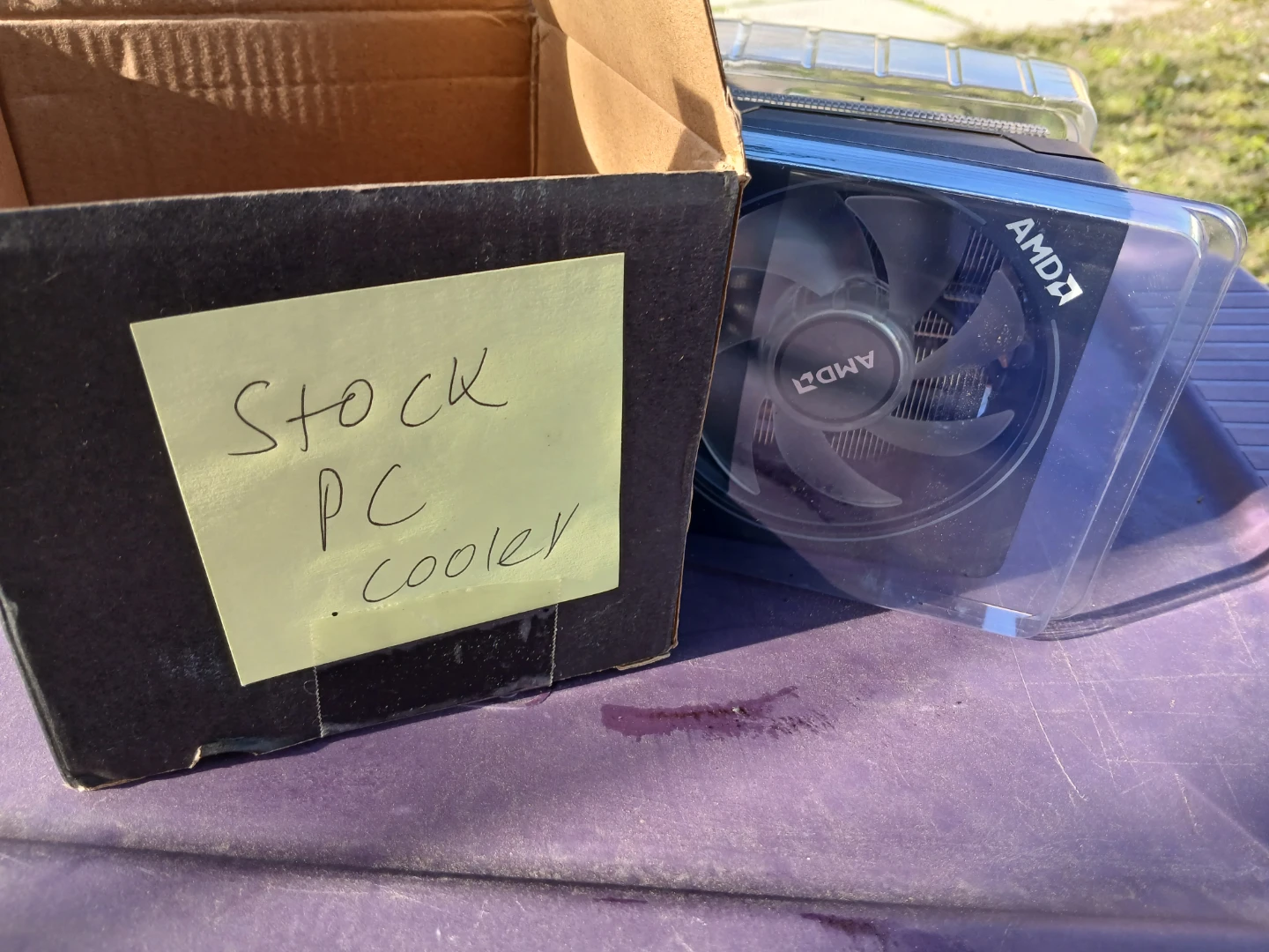 AMD Stock CPU Cooler