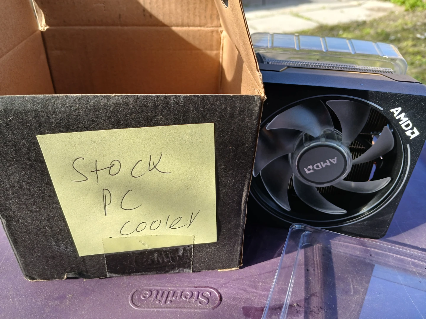 AMD Stock CPU Cooler - photo 2