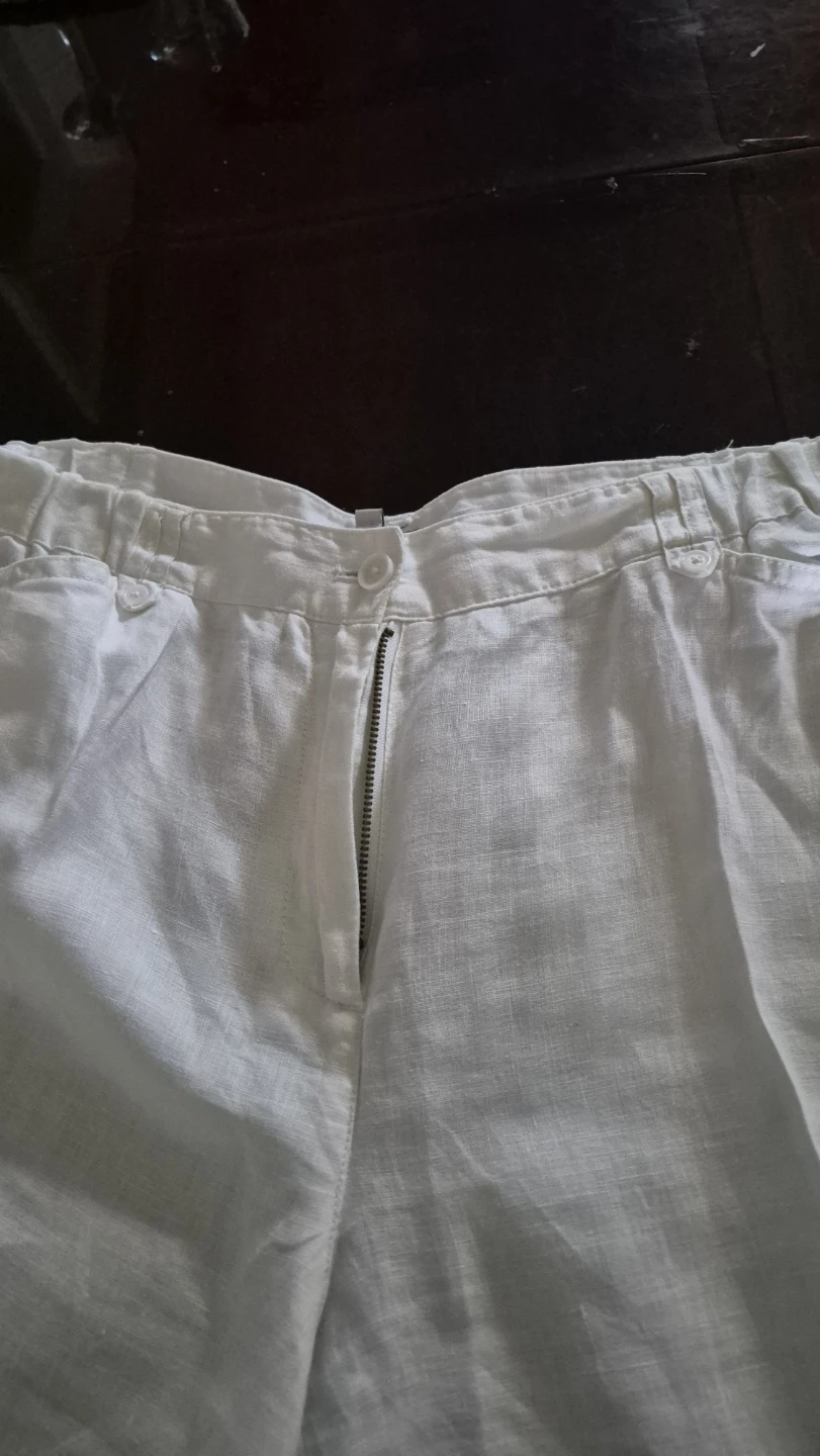 Jones New York White Linen Pants - photo 4