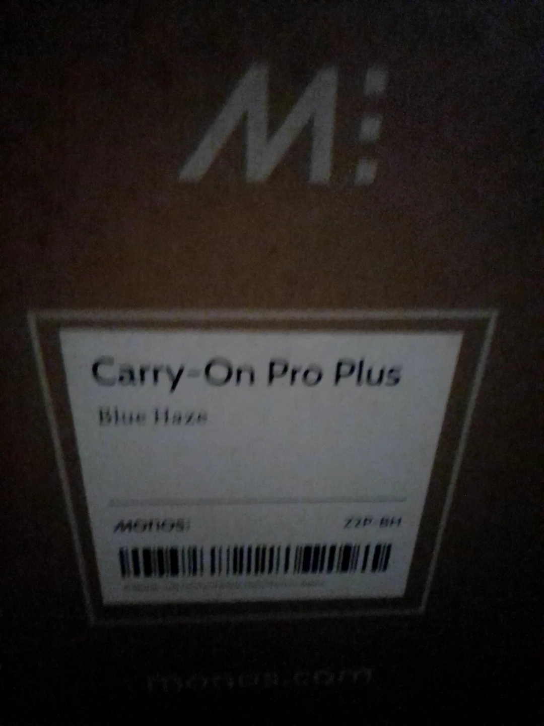 Monos Carry-On Pro Plus Luggage - Blue Haze - photo 2