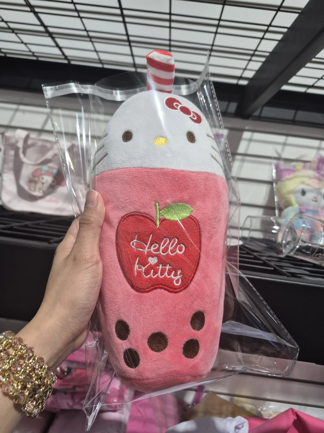 Hello Kitty Boba Drink Plush Toy - photo 3