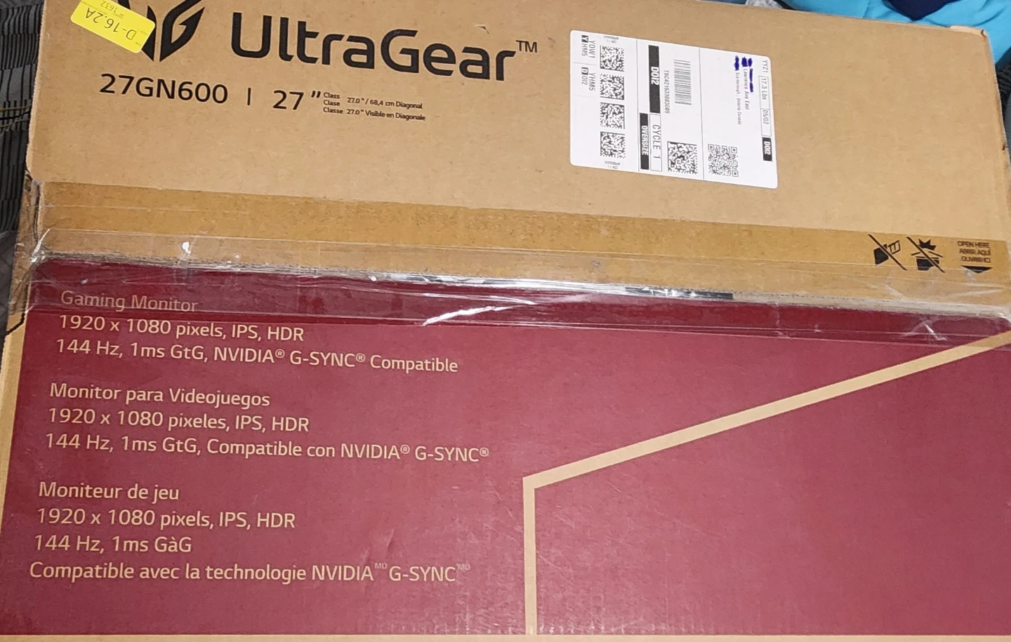 LG UltraGear 27" Gaming Monitor 27GN600 - photo 2