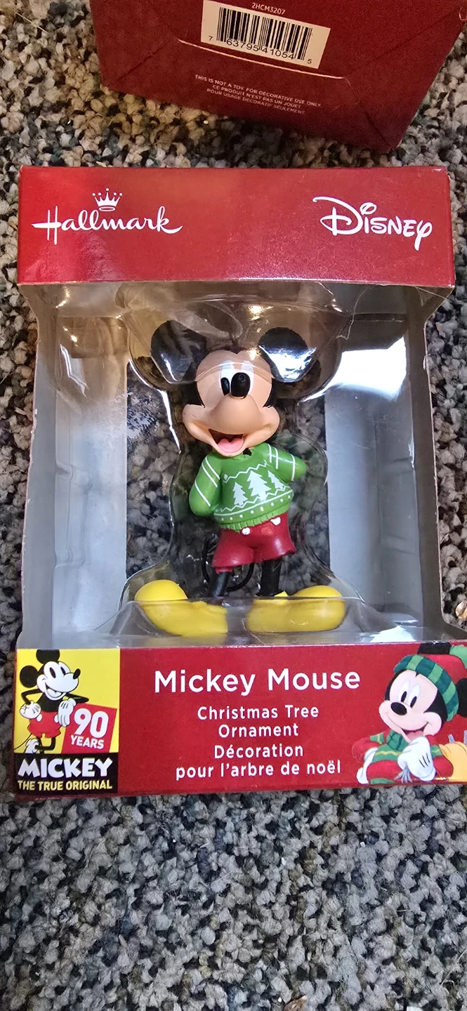 Hallmark Disney Mickey Mouse Christmas Ornament