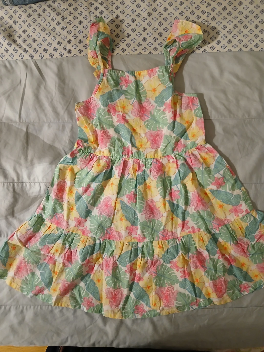Girl's Floral Sundress - photo 2