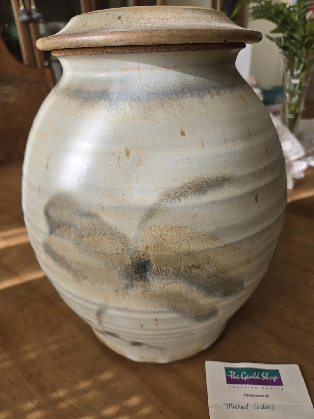 Michael Collins Handcrafted Pottery Vase - photo 2