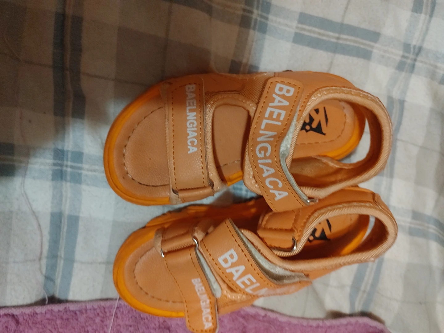 Kids Orange BAELNGIACA Sandals