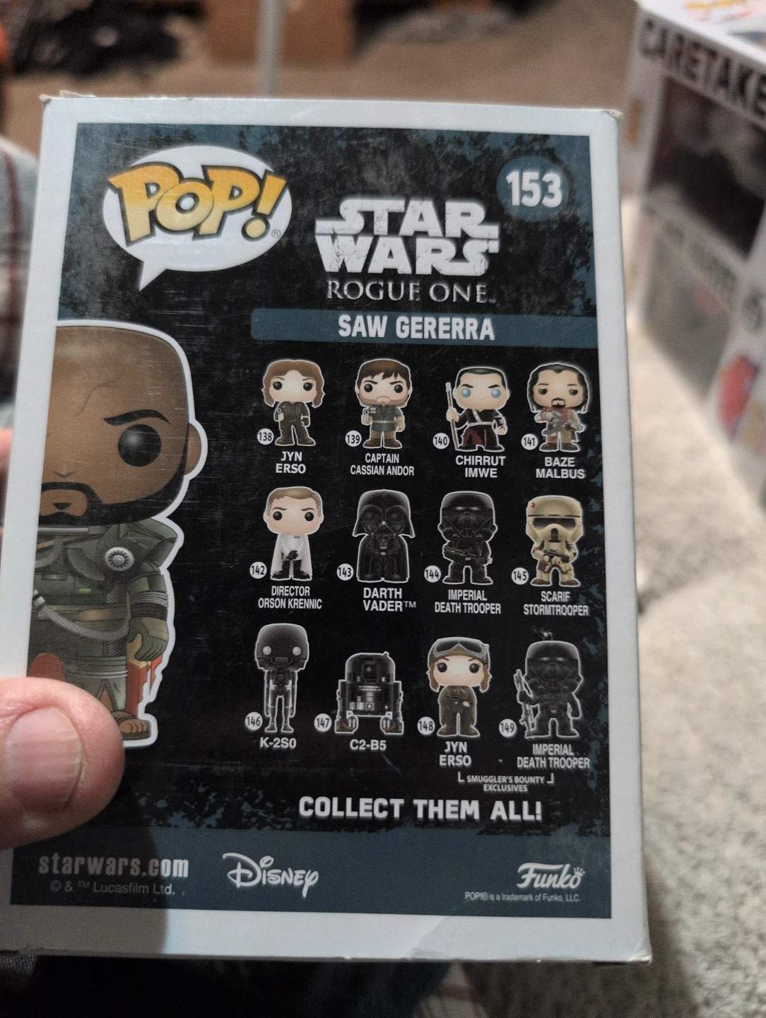Funko Pop! Star Wars Rogue One Saw Gerrera #153 - photo 2