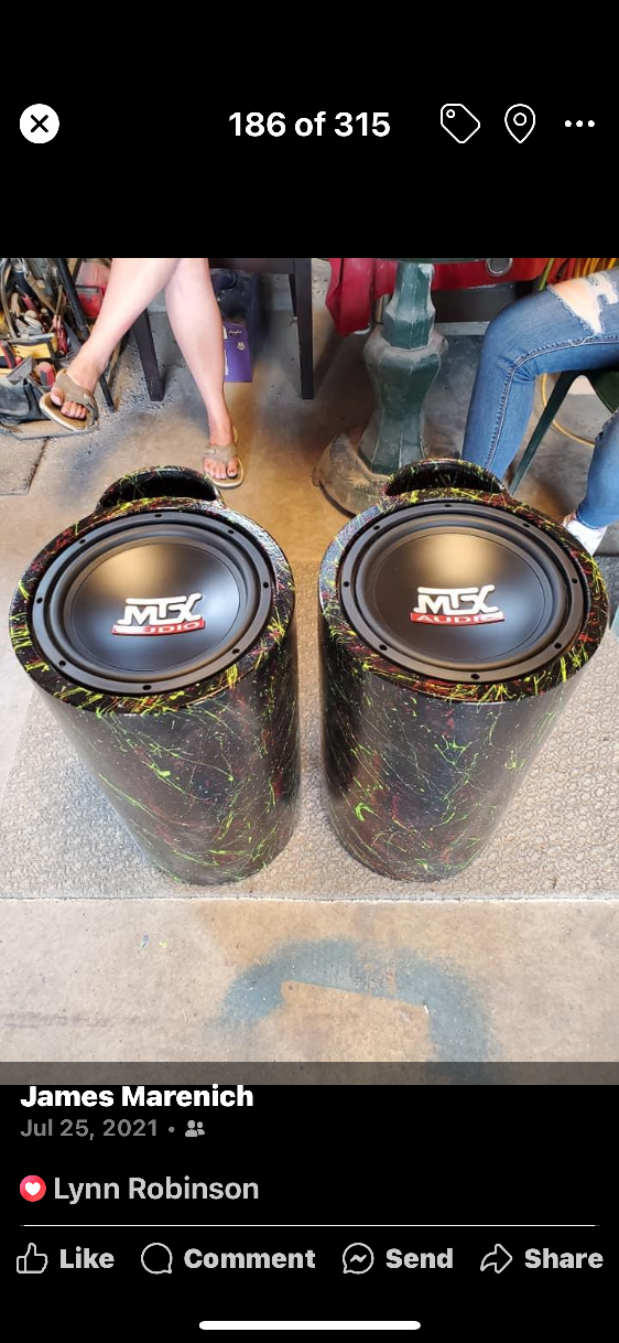 Custom bass tubes with MTX subs - photo 4
