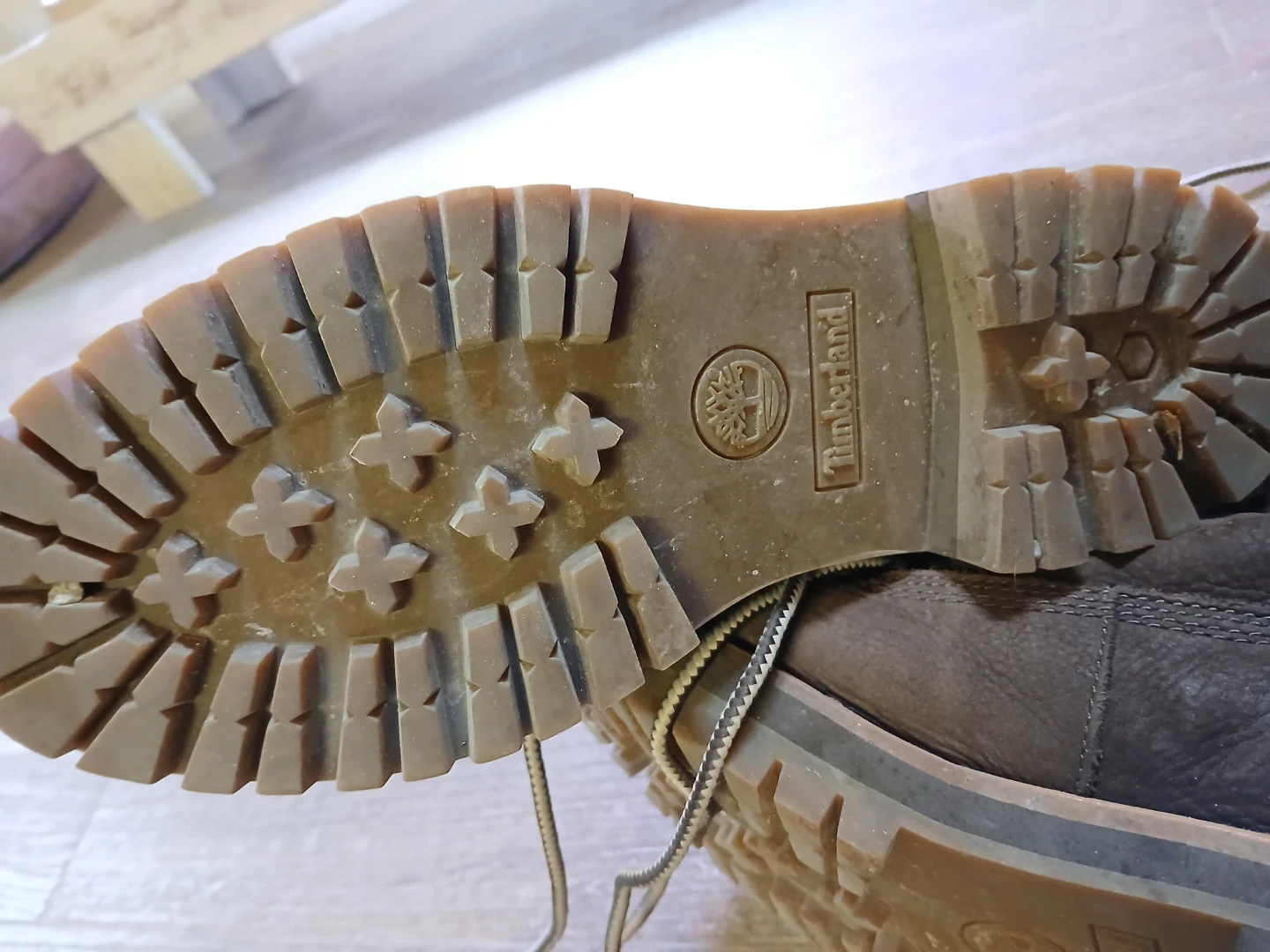 Timberland Brown Leather Lace-Up Boots - photo 5