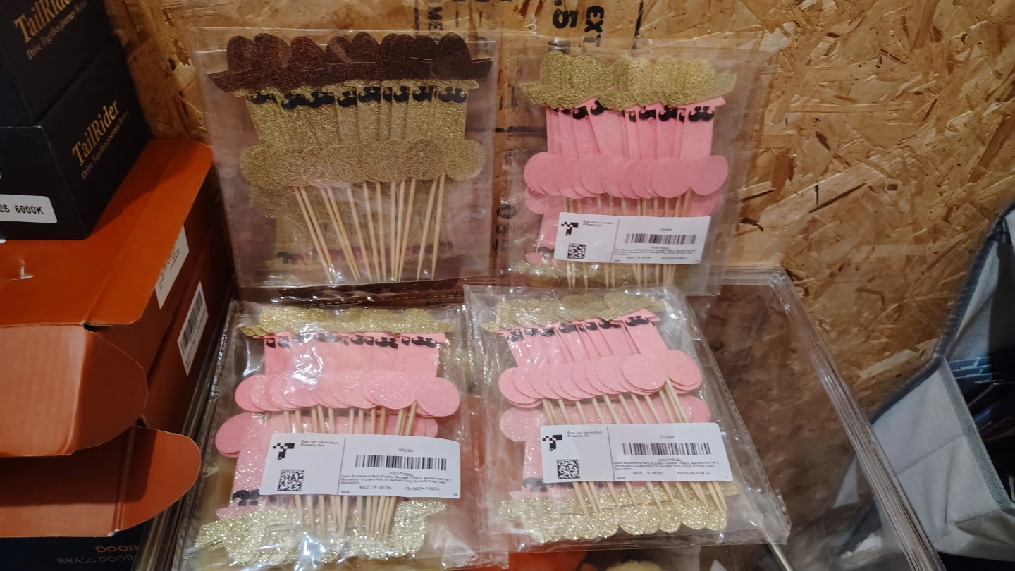 Party Cupcake Toppers - Sombreros & Moustaches - photo 3