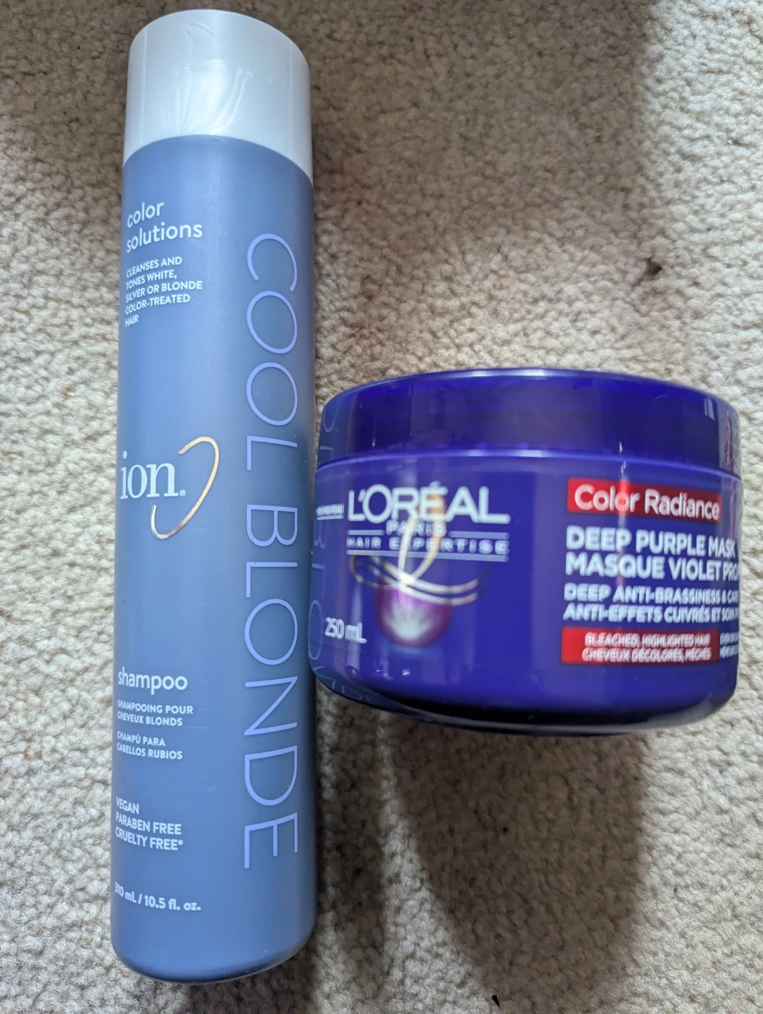 New Purple shampoo and hair mask