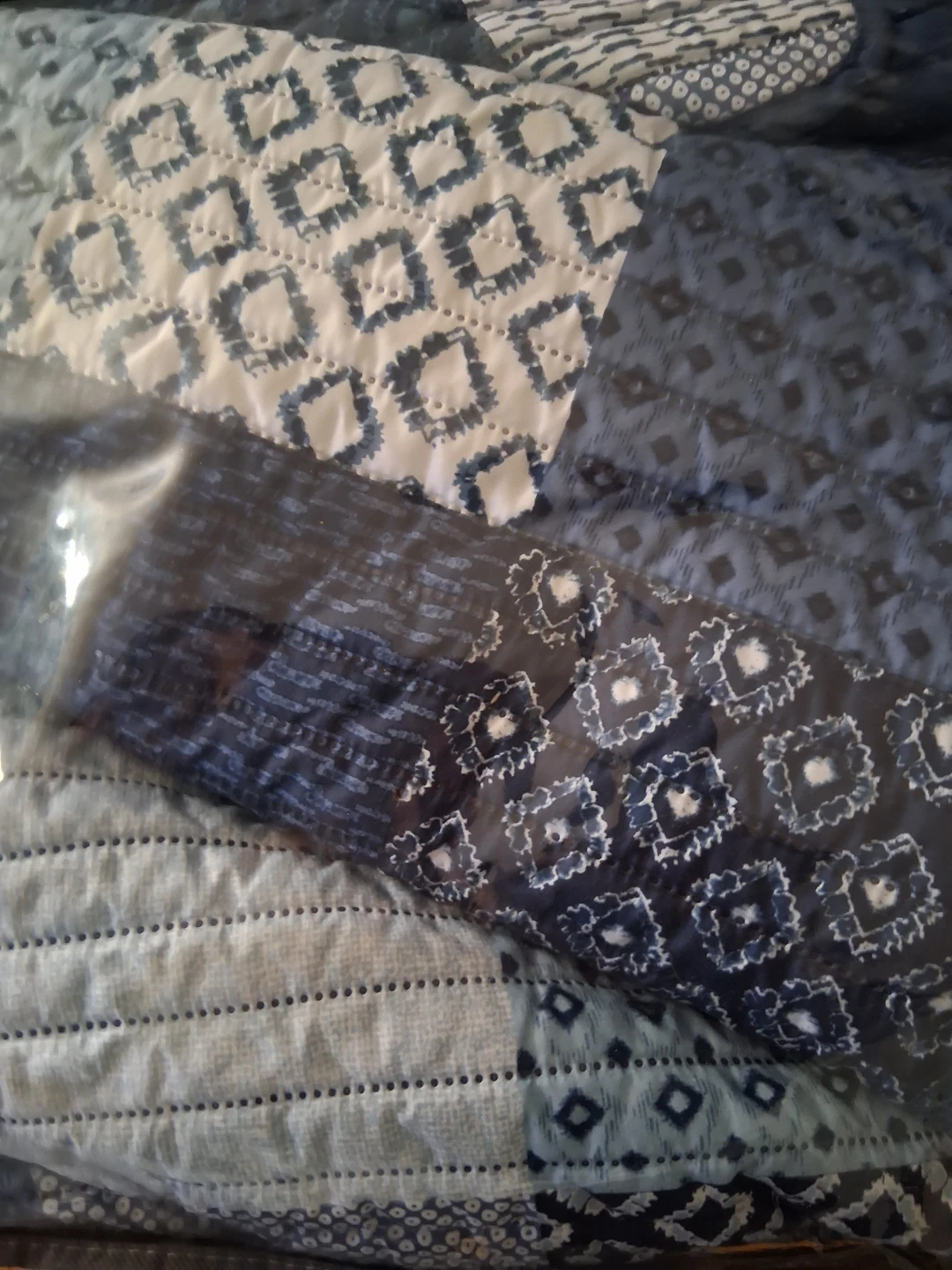 Blue Patchwork Quilt - photo 2