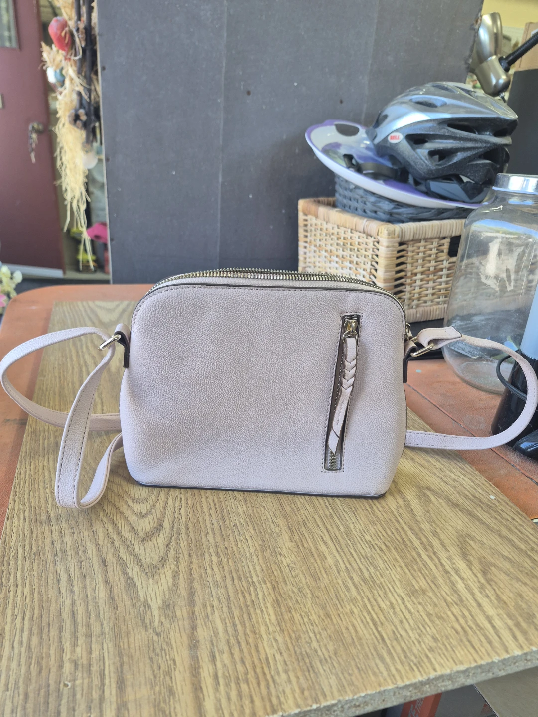 George Pink Crossbody Purse