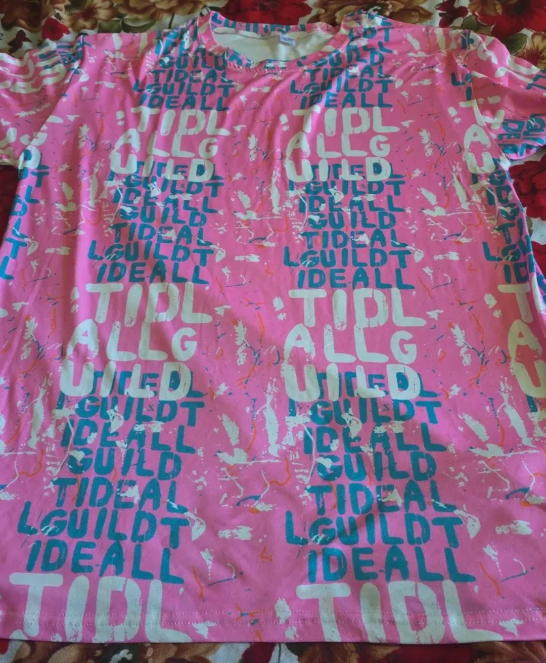 Pink Graphic T-Shirt