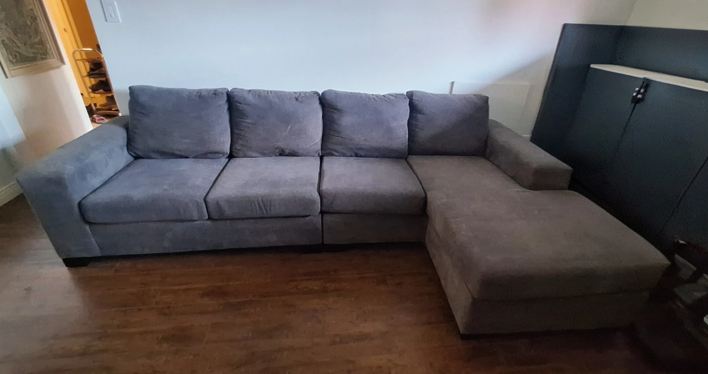 Grey Sectional Sofa - photo 2
