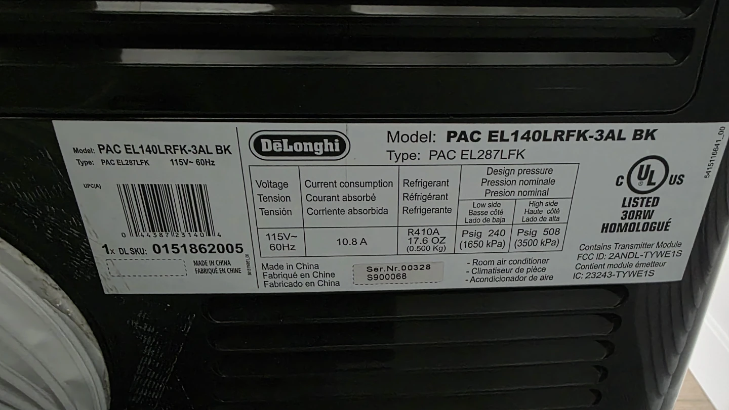 DeLonghi Pinguino Portable Air Conditioner - photo 2
