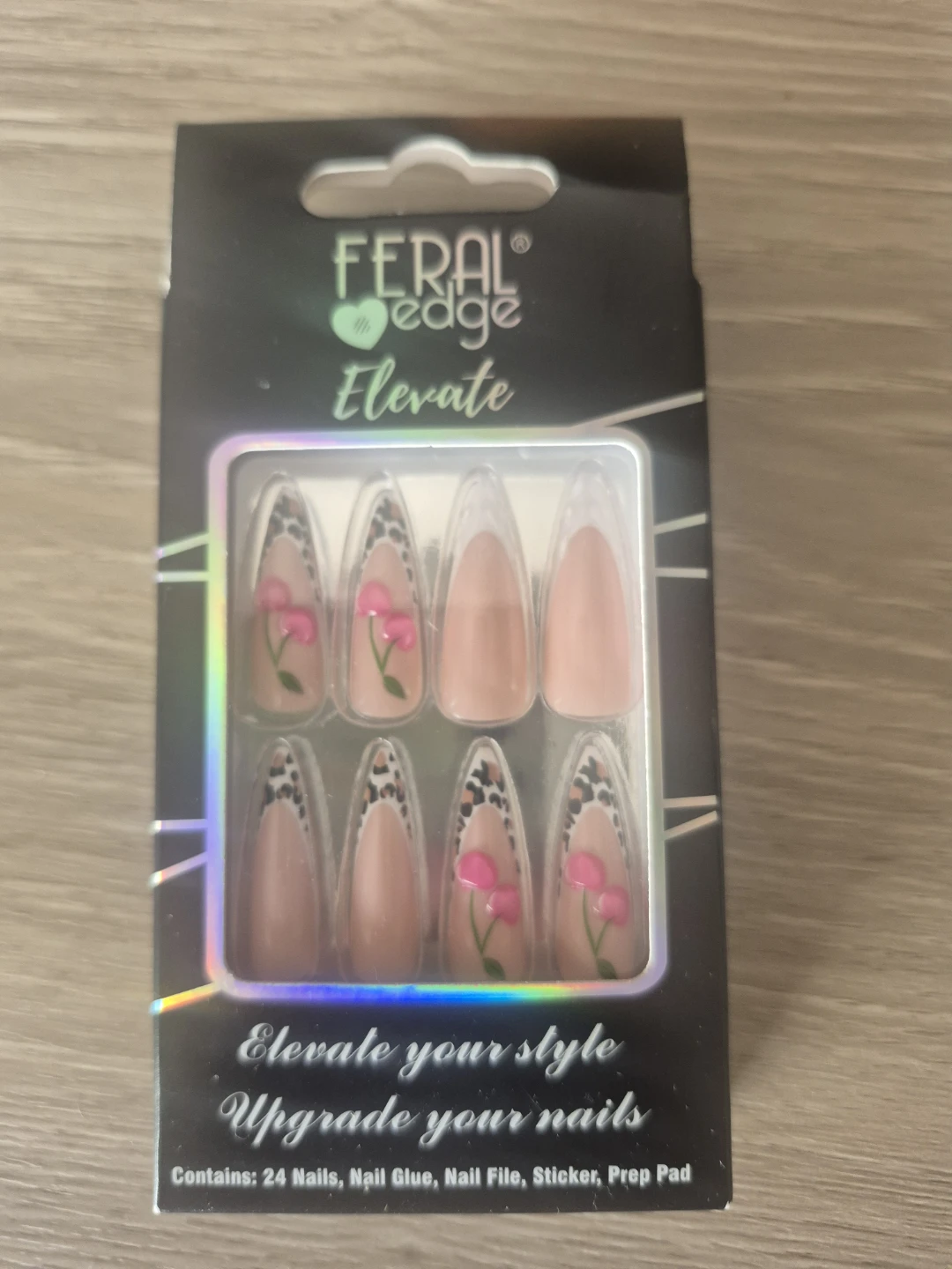 Feral Edge Elevate False Nails (24 Count)