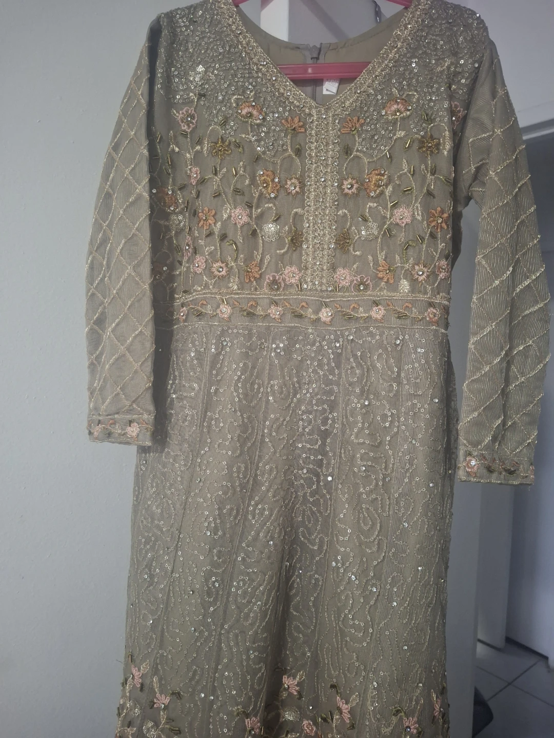 Embellished Maxi Dress Size 38 - photo 4