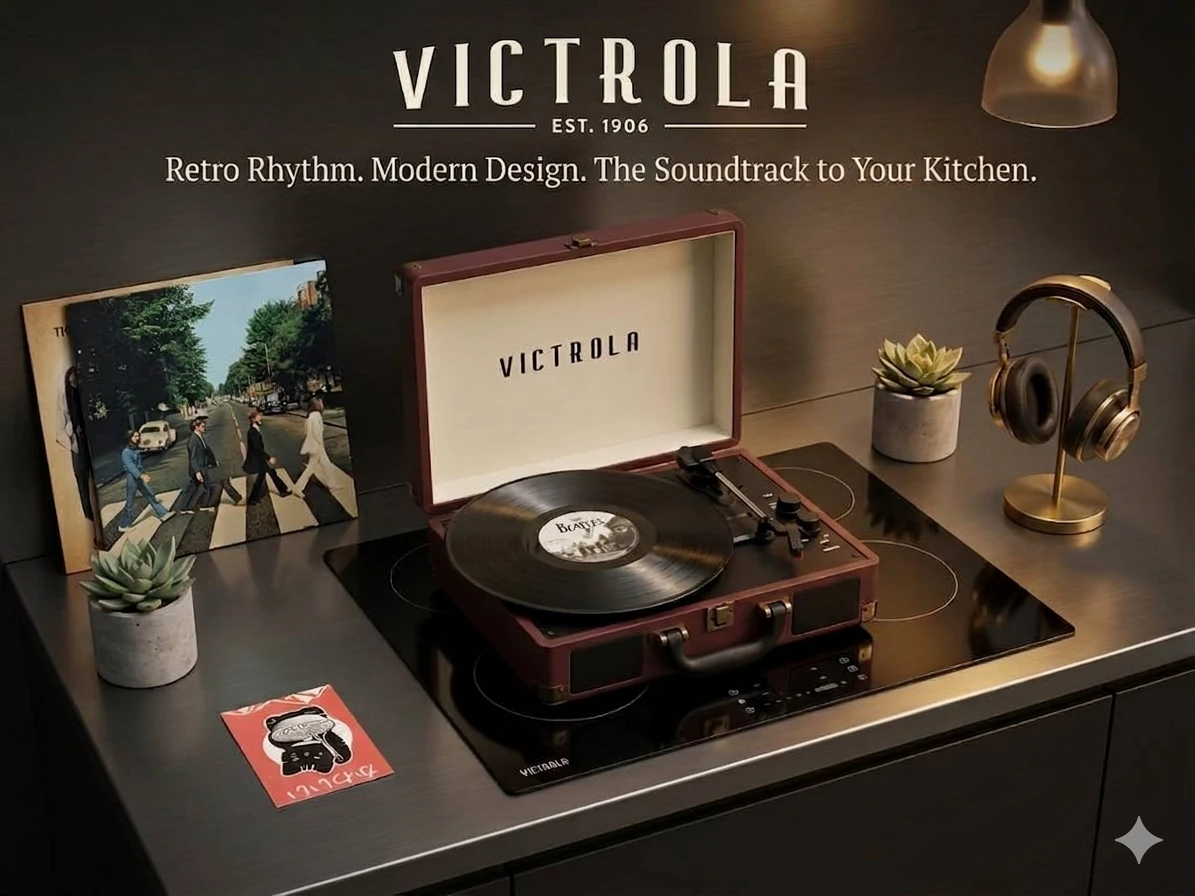 Victrola Vintage Suitcase Turntable - photo 2