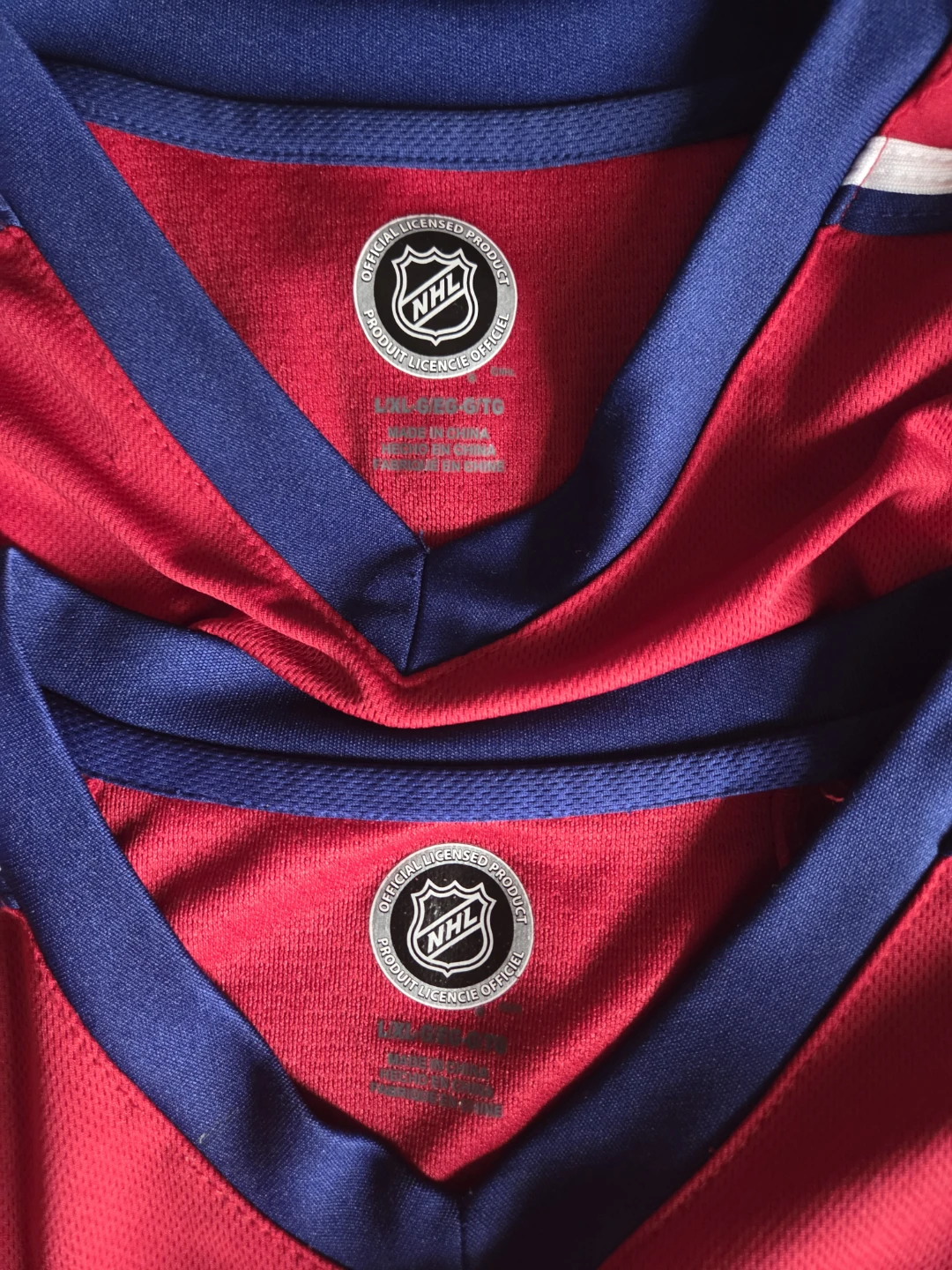 Montreal Canadiens NHL Hockey Jerseys (2x L/XL) - photo 3