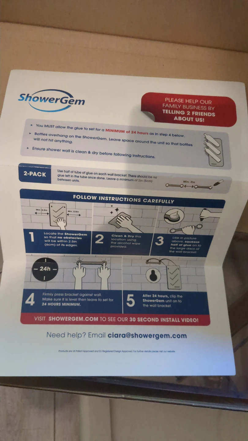 ShowerGem Shower Caddy Kit