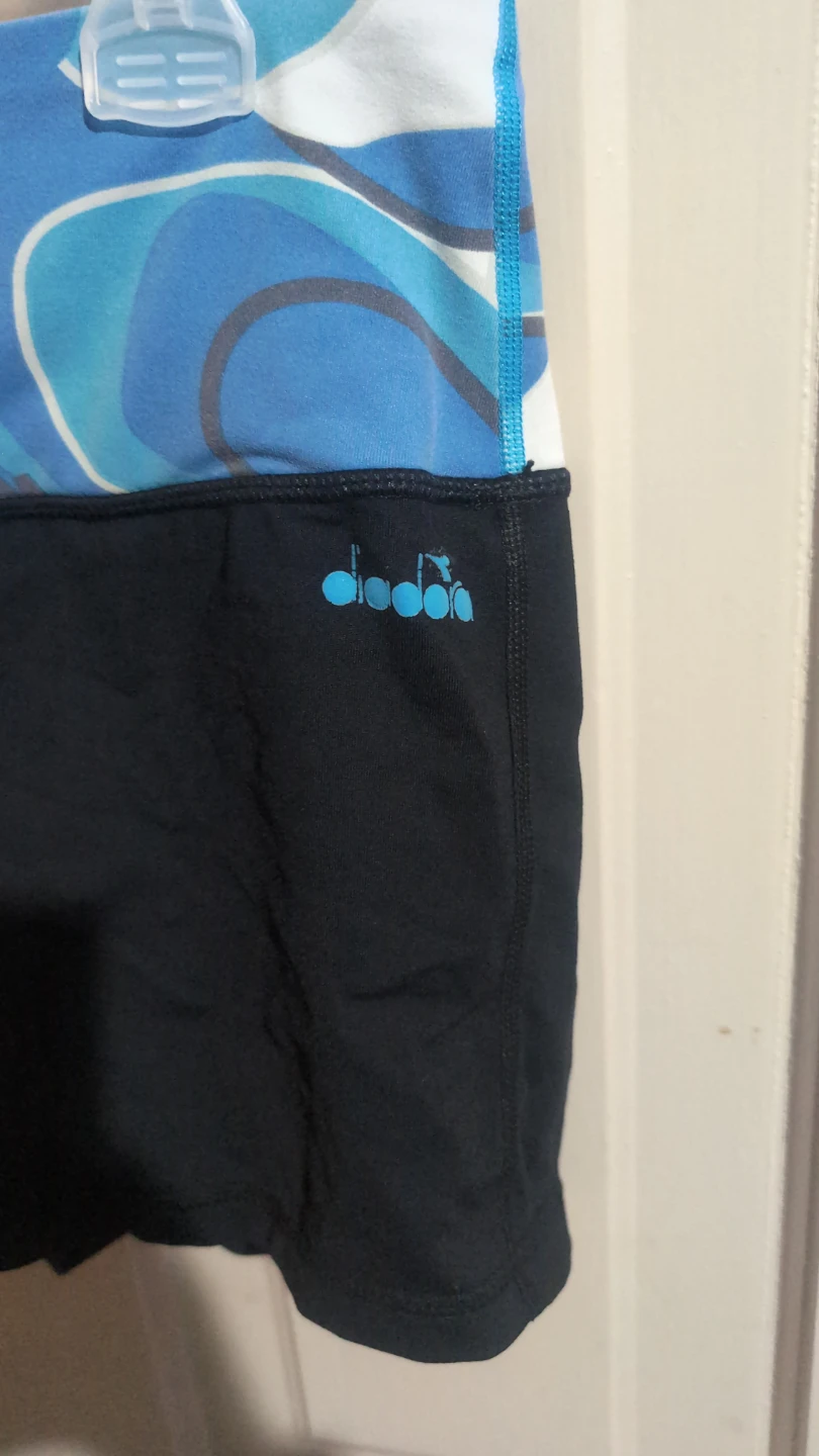 Diadora Women's Black & Blue Athletic Shorts - photo 3