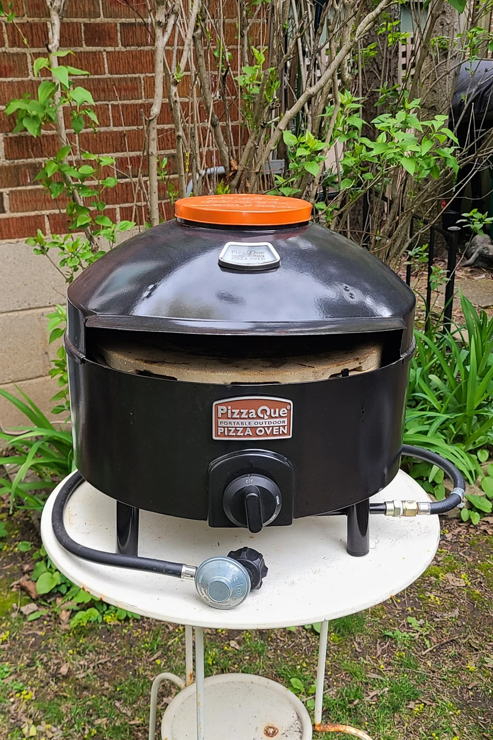 Pizza Oven PizzaQue Portable Propane Great Condition!