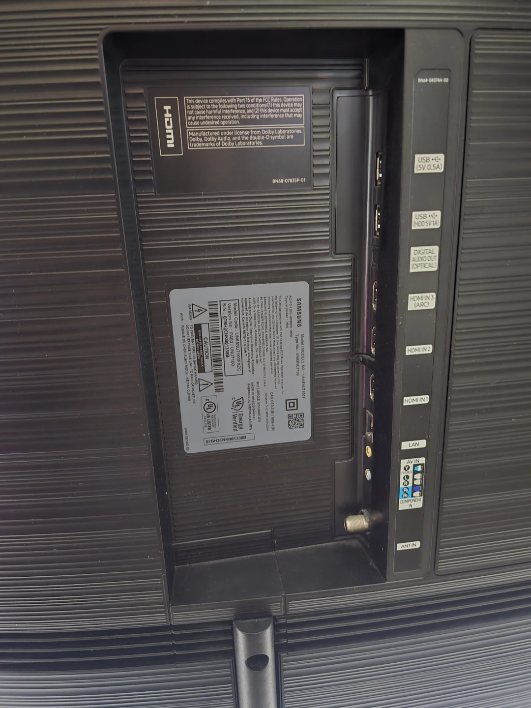 65" UHD 4K Smart TV NU7100 Series 7 - photo 3