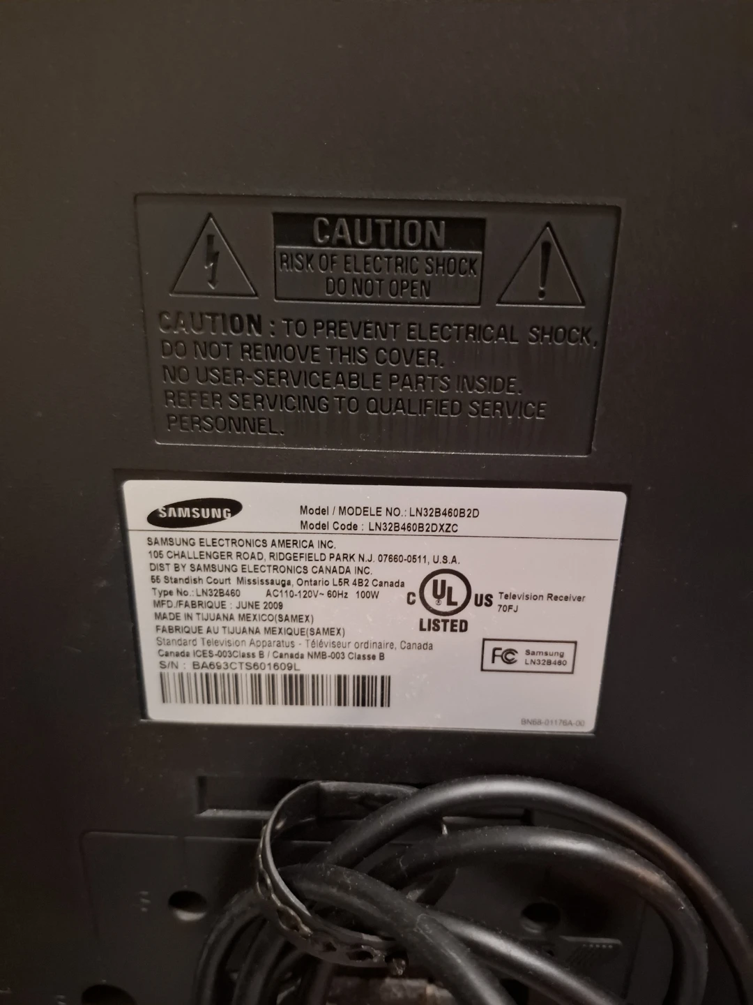 Samsung 32" HD TV - photo 3