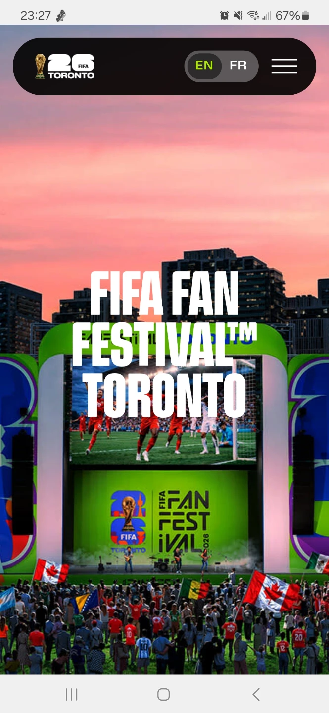 Fifa World Cup Fan Festival Fort York Tix