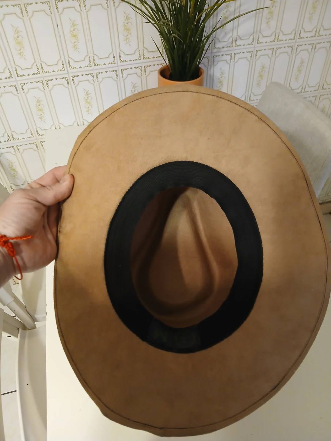 Tan Suede Cowboy Hat