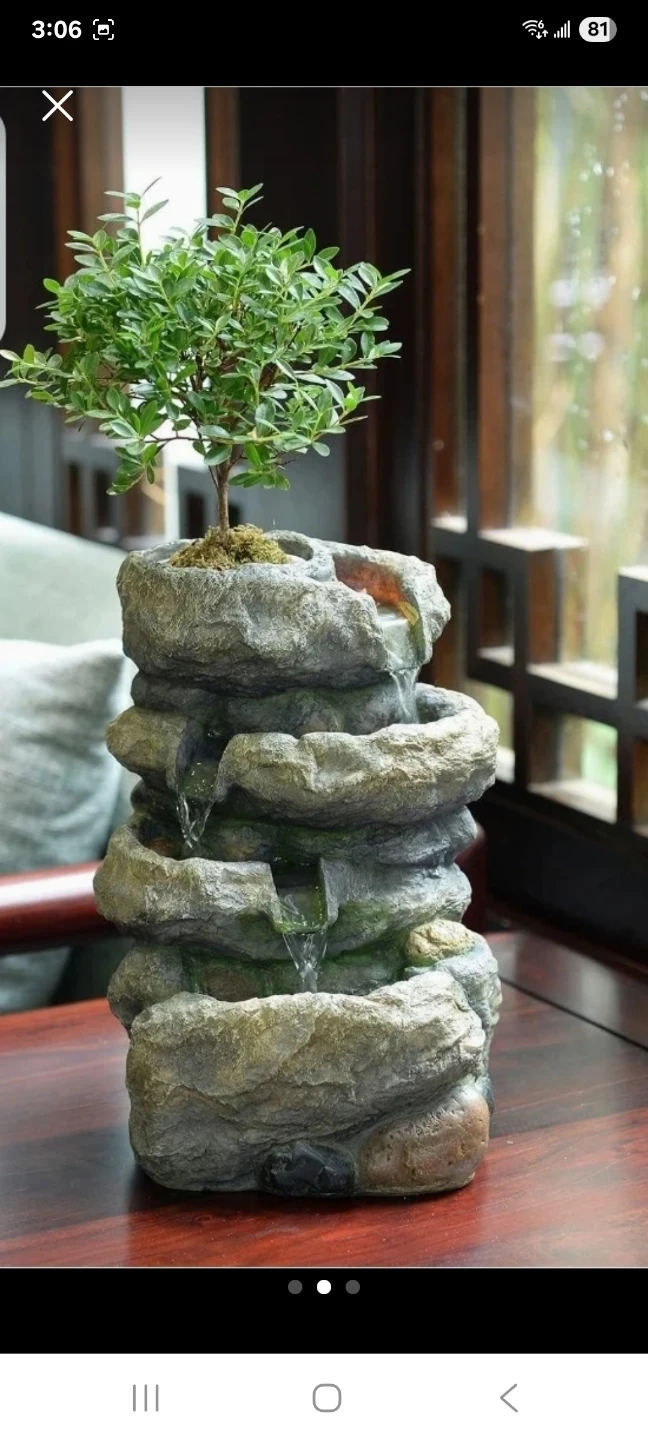 Tabletop Waterfall Fountain - photo 2