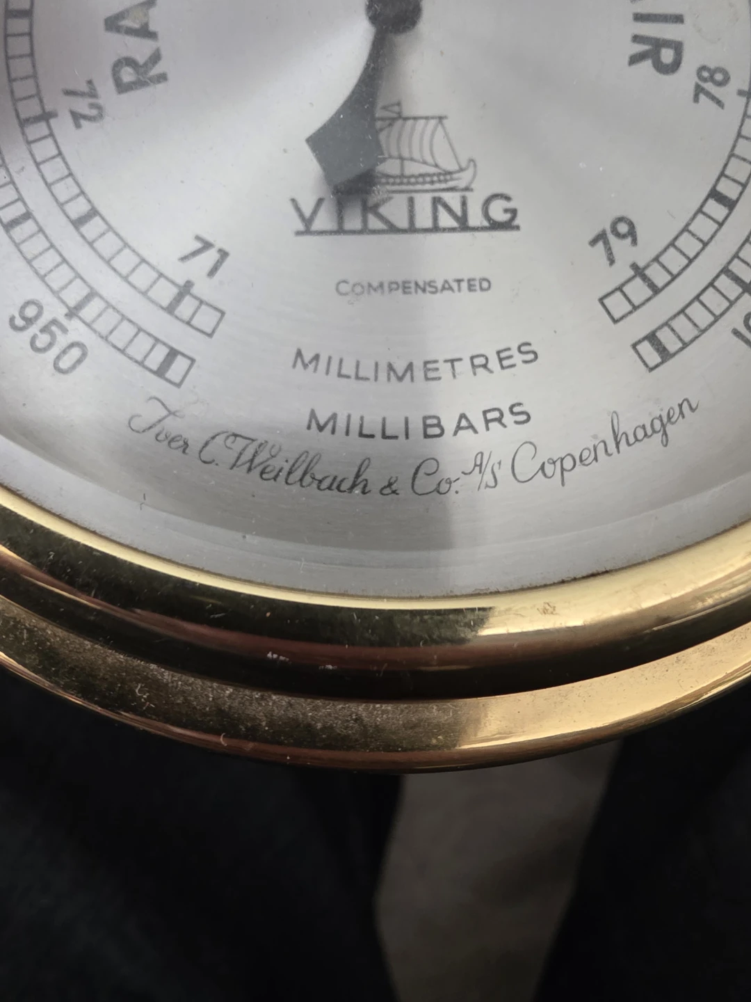 Viking marine barometer - photo 3