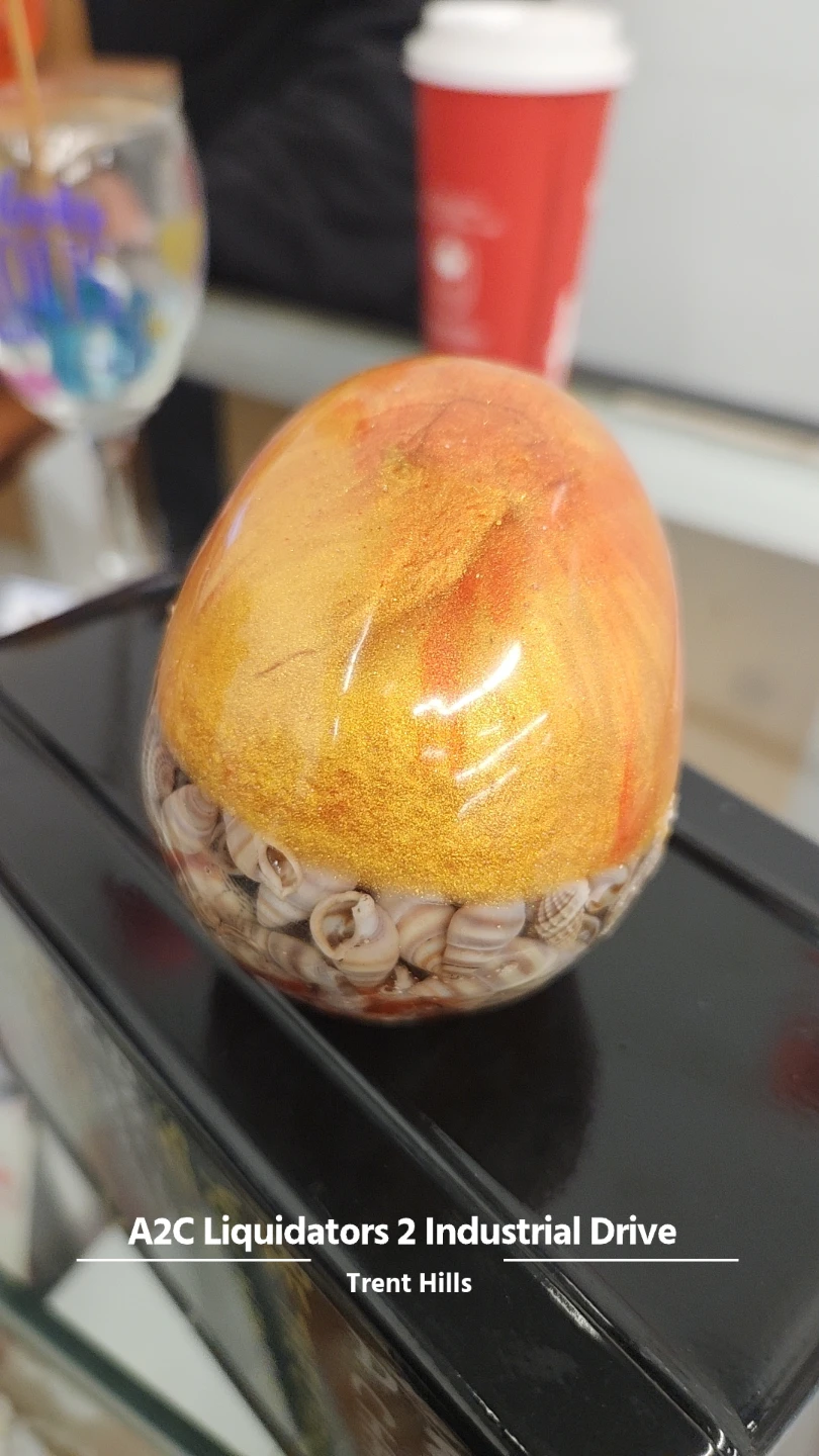 ** Made by local Campbellford Resident**  Resin Skull Figurines - photo 5