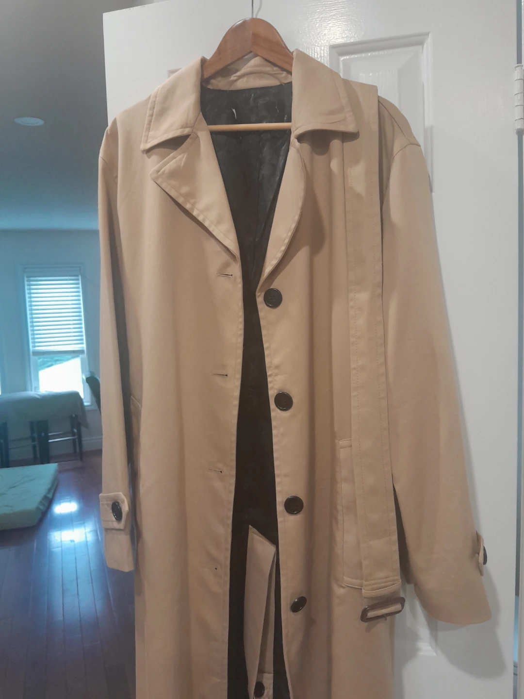 Coach Tan Trench Coat