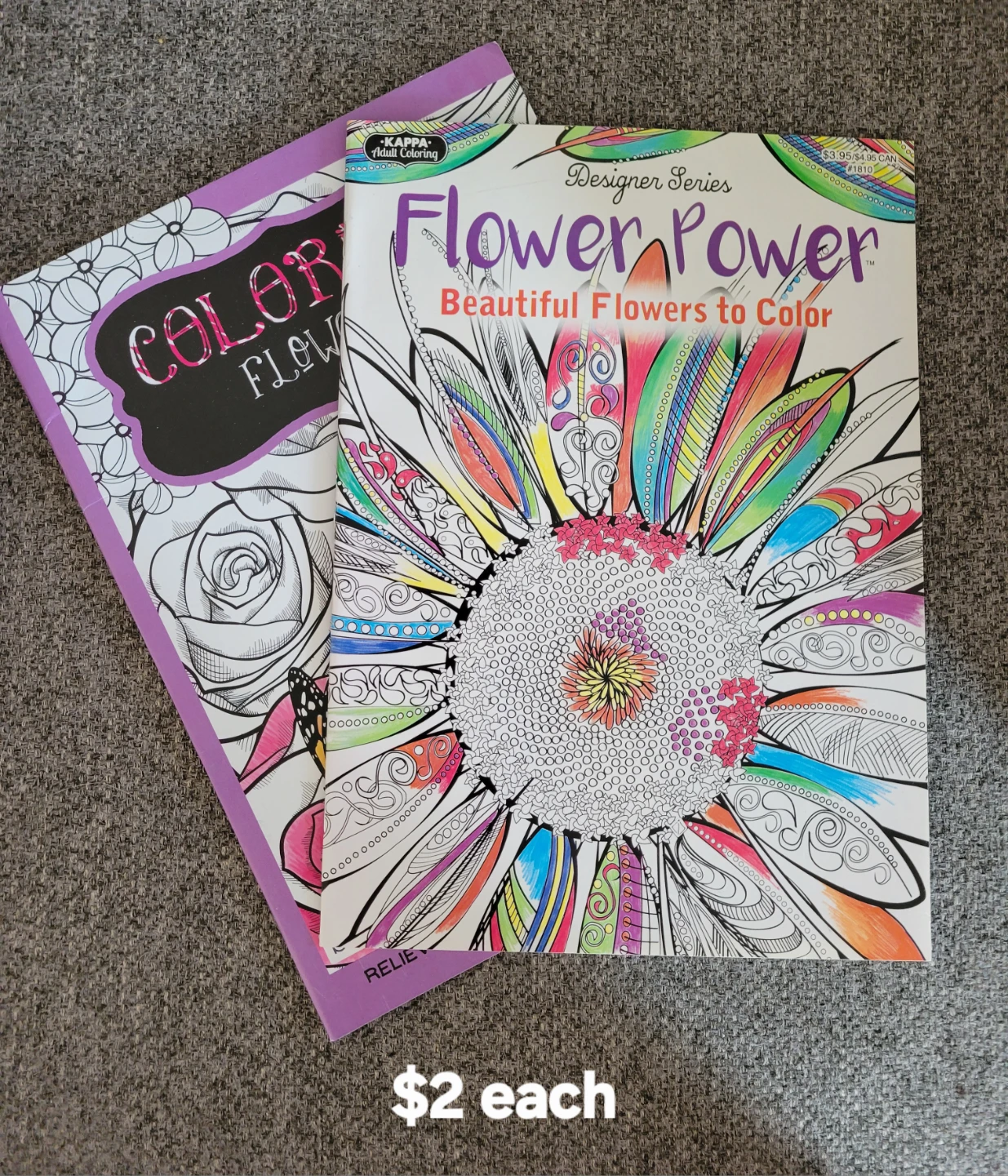 Adult Coloring Books (Brand New) $2 each - photo 2