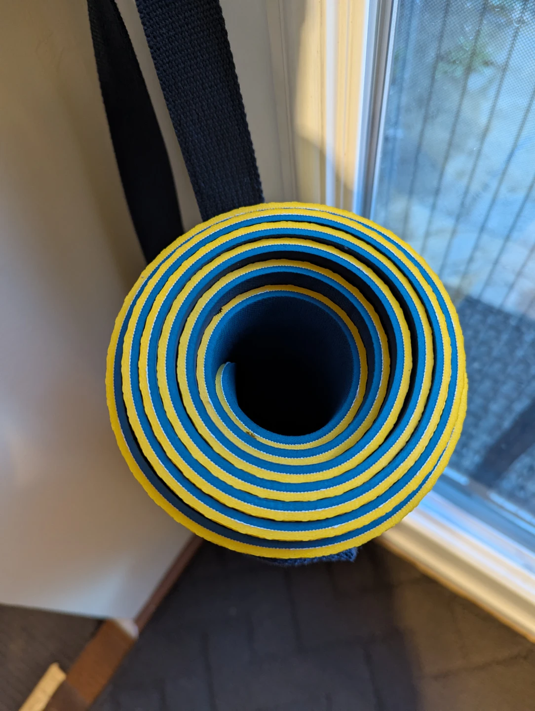 Lole Yellow Yoga Mat with Strap - photo 3