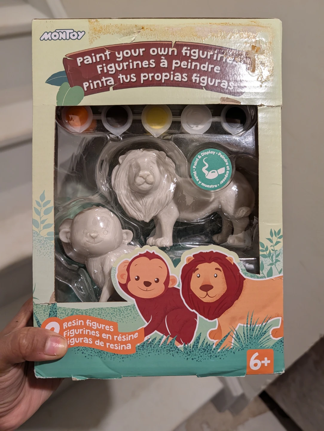 MONTOY Paint Your Own Jungle Figurines Kit