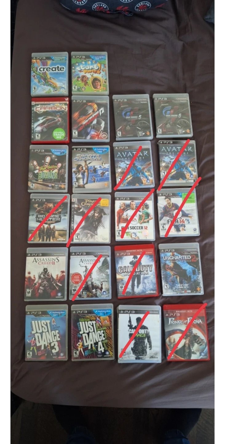 Lot of 20 PS3 Games