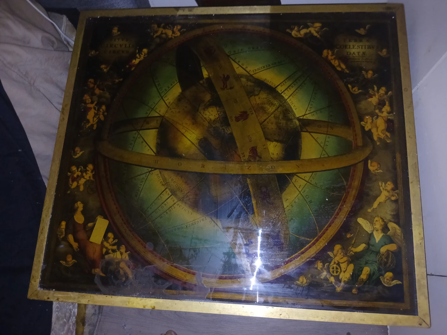 Vintage Celestial Sphere Table Top