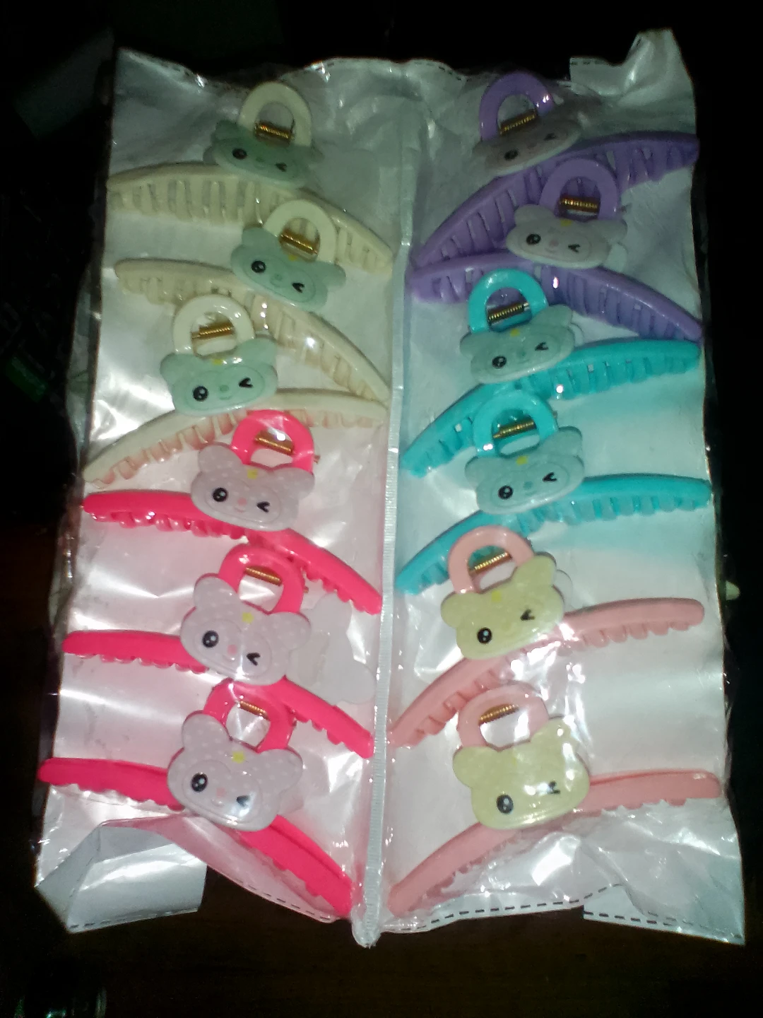 Assorted Claw Clips Set - Cute Designs & Colors - photo 2