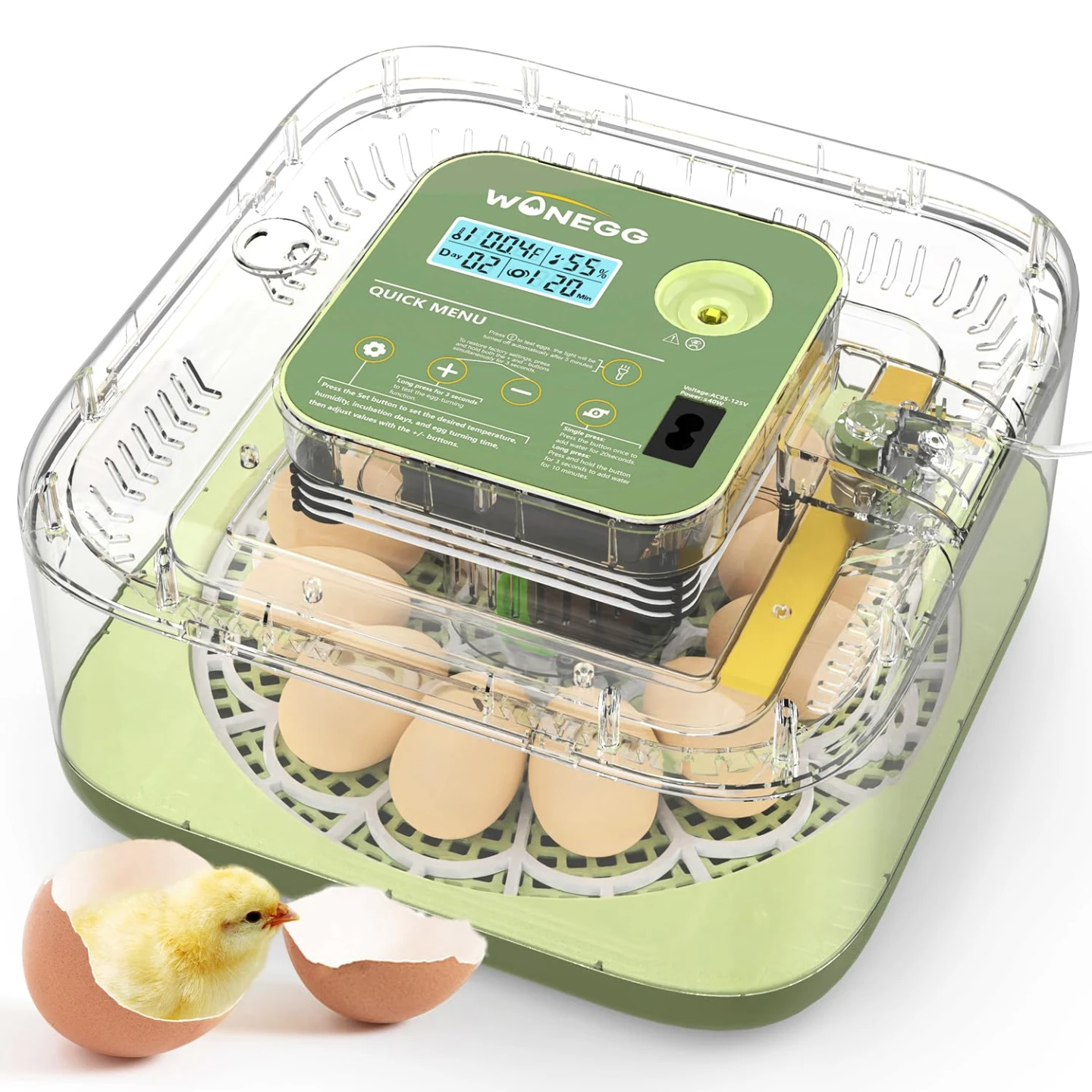 WONEGG 12 Egg Automatic Incubator
