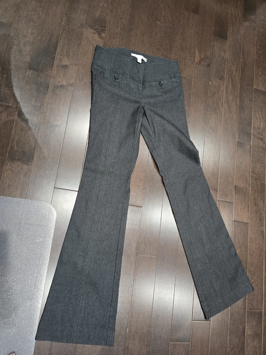 Dynamo Women's Grey Flared Pants Size 7