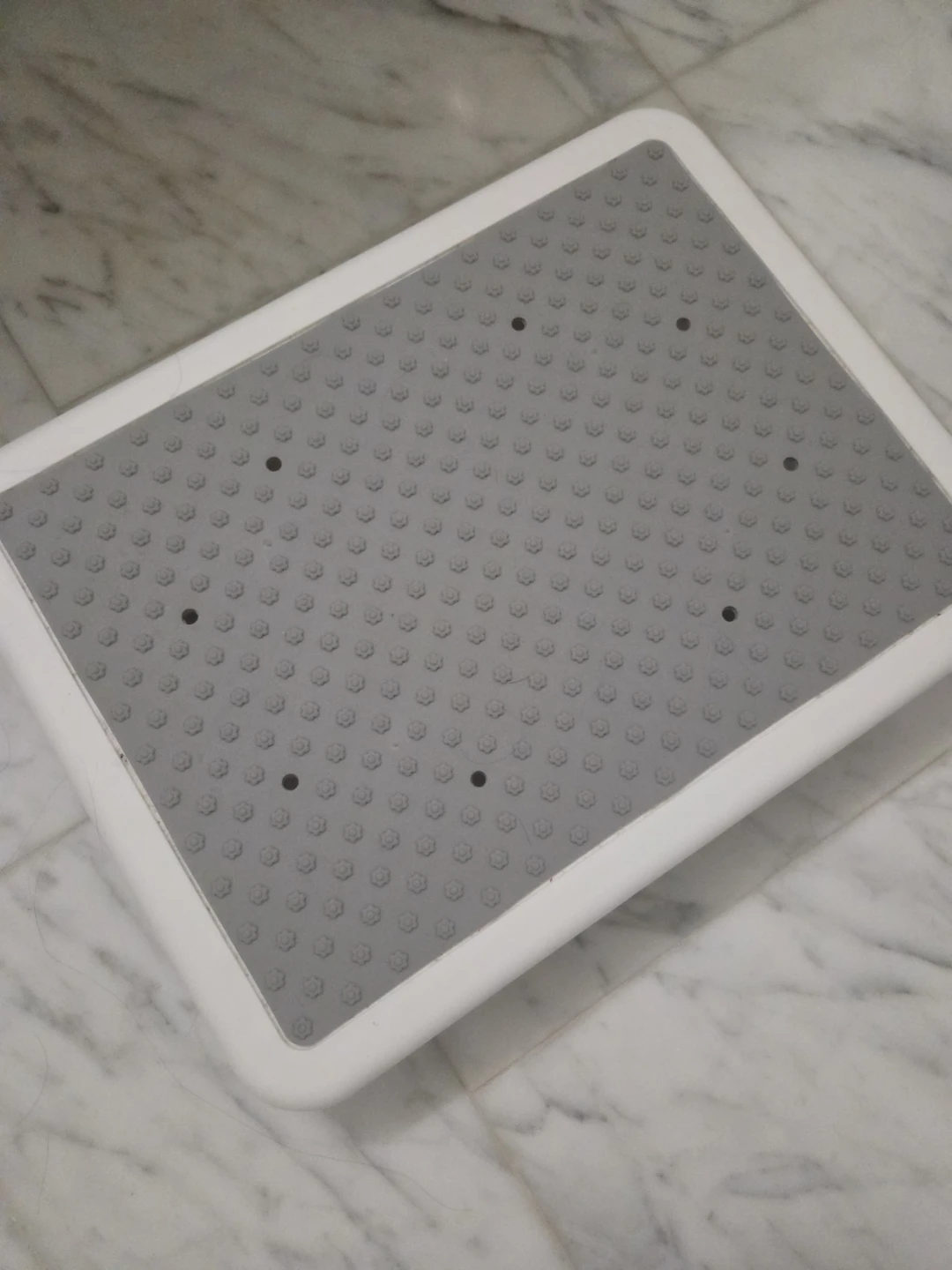 White Heavy Step Stool