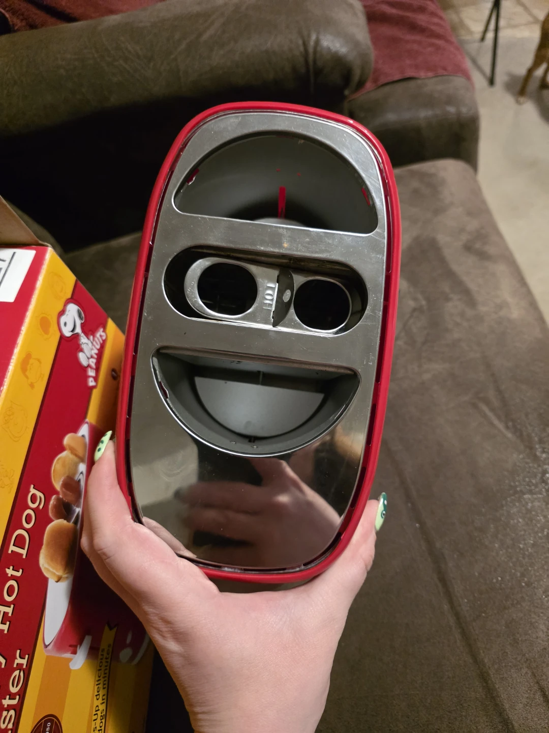 The Original Snoopy Hot Dog Toaster - photo 2