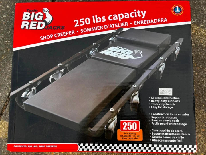 Torin BIG RED 250 lbs Capacity Shop Creeper