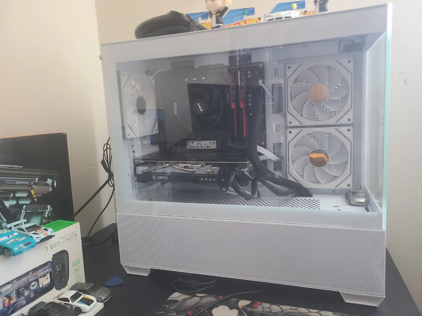 NEW BUILD  PC  RYZEN 5 5500 WITH RX5700 XT STRONG 144OP GPU - photo 2
