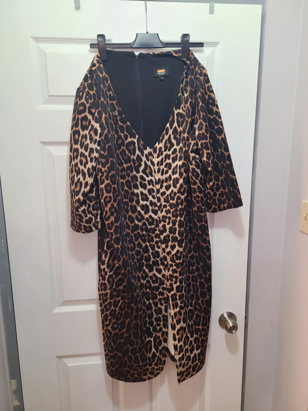 Lori Michaels Collection Leopard Print Dress - Size 3X